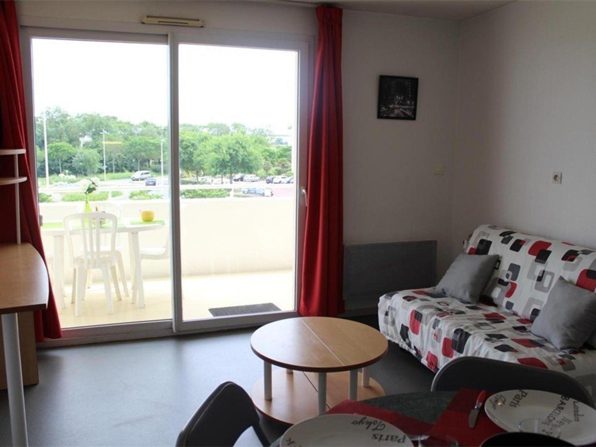 Studio Cabine 4 Pers Avec Balcon, Parking Et Piscine Aux Minimes - La Rochelle - Fr-1-246-177 Exteriör bild